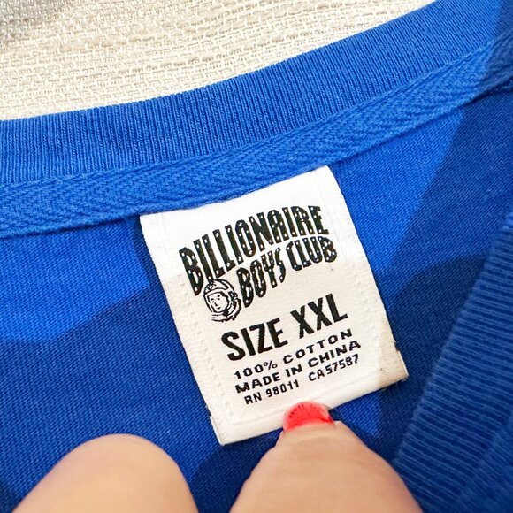 Billionaire Boys Club Space Girl Graphic Tee XXL Blue - Picture 5 of 6